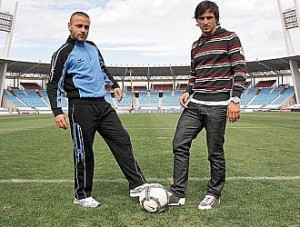 Crusat y Pablo Piatti, dos bajitos muy rápidos que coincidieron en el Almería