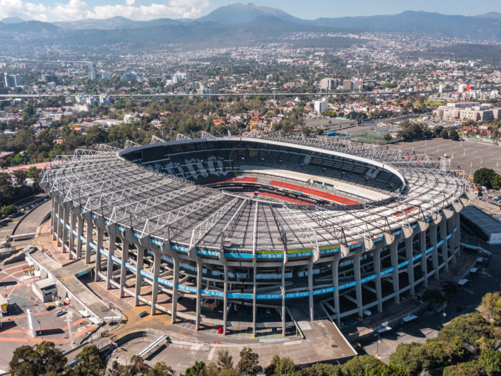 Azteca-Stadion, einer der größten in der Welt
