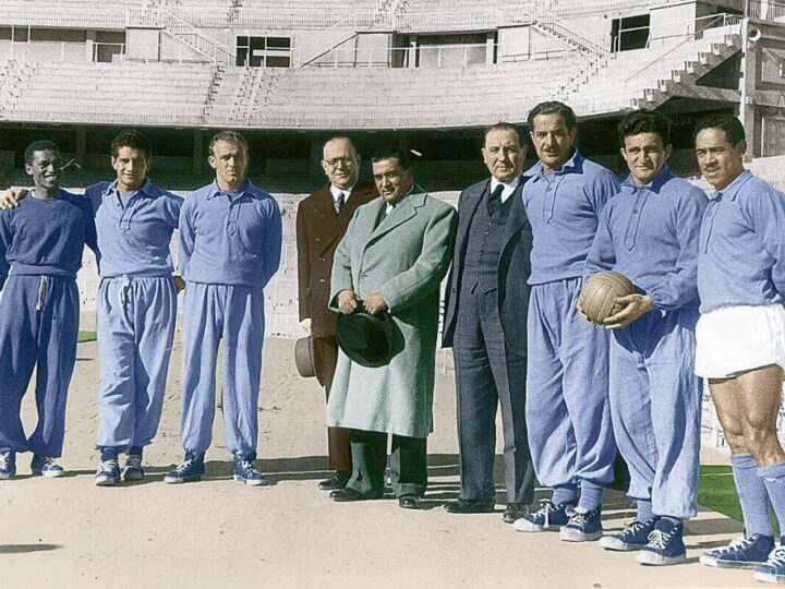 Blue Ballet, the Millionaires team that swept Europe and America in the 50