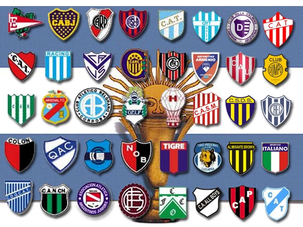 los equipos argentinos tienen nombres ingleses 