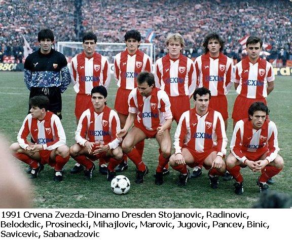 El Estrella Roja contaba con un once plagado de estrellas.