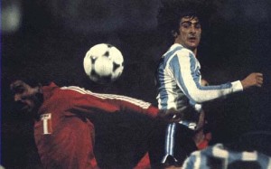 Argentinien-Peru der Weltmeisterschaft 1978
