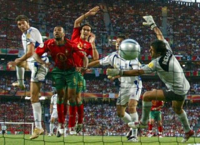 Grecia ganó la final a Portugal. Eurocopa 2004