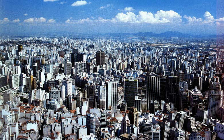 Sao Paulo es una de las ciudades más grandes del mundo.