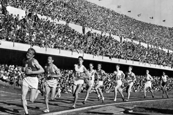 Emil Zatopek logró una gran proeza en las Olimpiadas de Londres de 1948.