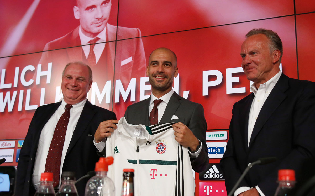 Guardiola es el fichaje del año en Alemania.