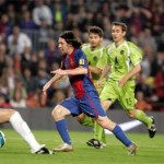 Maradona y Messi marcaron el mismo gol