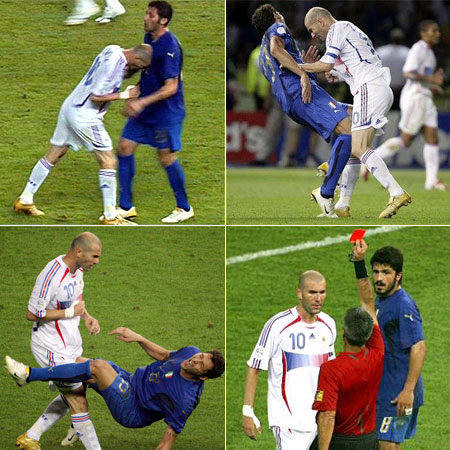 Zidane se retiró con el famoso cabezazo a Materazzi.