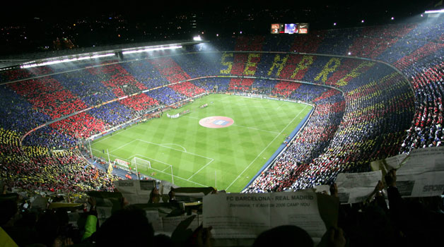 El Camp Nou, la casa del Barcelona