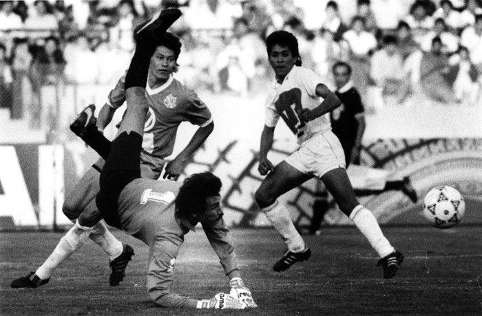 Jorge Campos portero-delantero 