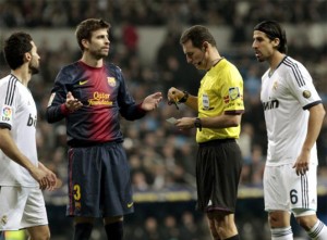 Real Madrid 1 Barcelona 1 cOPA del Rey,tarjeta a Pique