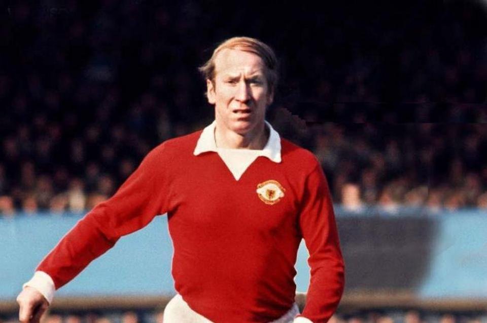Sir Bobby Charlton, one of the greatest football legends of the twentieth century