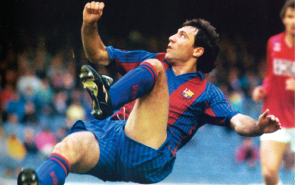 Hristo Stoichkov marcó una época en el Camp Nou.