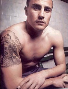 Cannavaro, un futbolista muy guapo, de los mas guapos del mundo del futbol