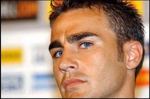 Cannavaro, uno de ls mas guapos del mundo del futbol