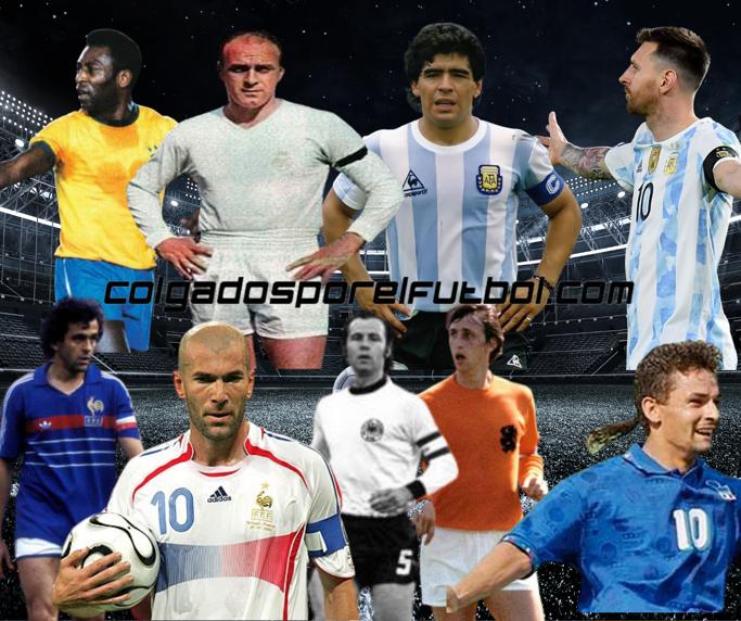 The best soccer players in history