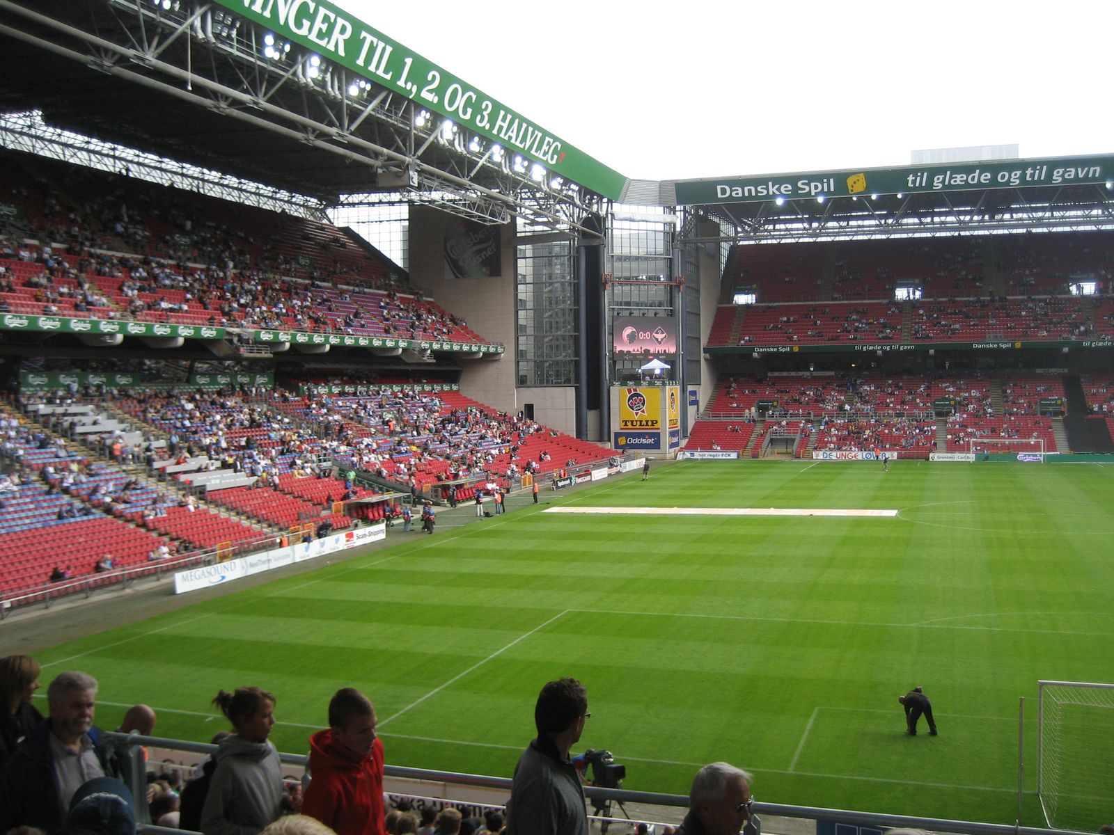 Parken Stadium Kopenhagen, Dänemark Haus