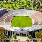 The Rose Bowl in Los Angeles, one of the largest stadiums on the planet