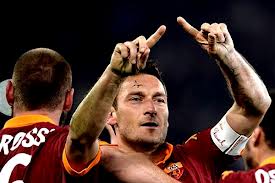 A goal by Totti for history 113 kilometers to Juventus