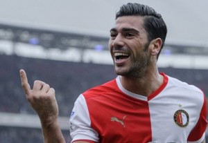 Graziano Pellè and Alfreð Finnbogason are two of the top scorers in the Dutch Eredivisie of the season 2013