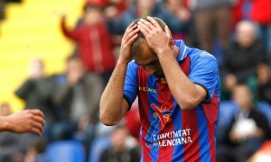 Bakero se lamenta del penalti fallado