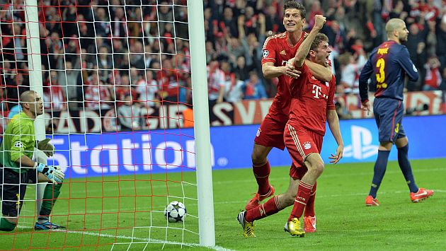 Bayern 4- Barcelona 0: Arbitration robbery and scandalous defeat in Munich