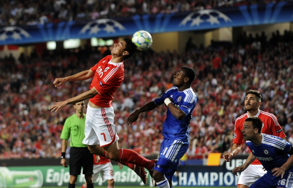 Benfica-Chelsea, the final of the Europa League 15 May at the Amsterdam Arena