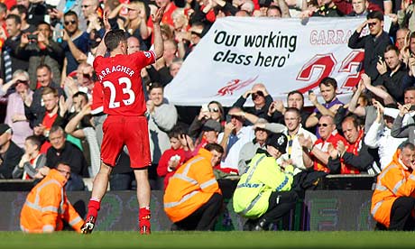 Jamie Carragher, el héroe de la grada de Anfield Road