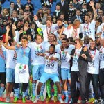 Lazio gewann den italienischen Cup und links aus der Europa League nach Rom