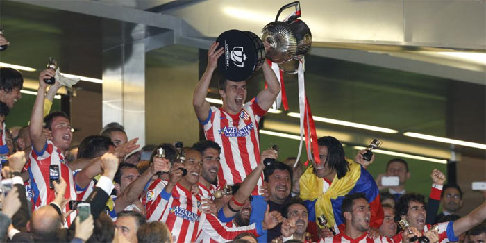 El Atlético gana al Real Madrid la Copa del Rey.