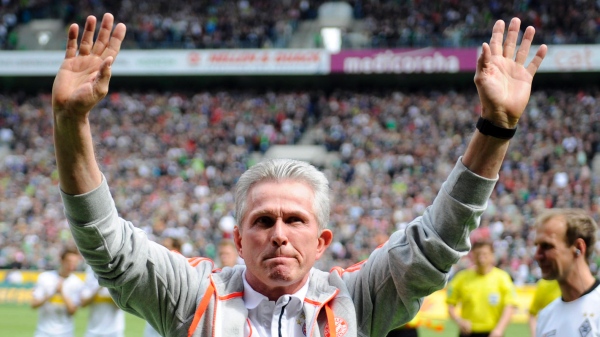 Jupp Heynckes can not help but get excited about in his farewell