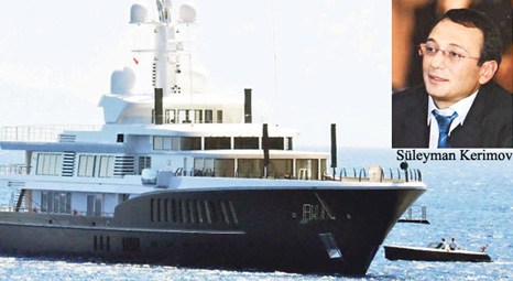 Kerimov es el dueño del Anzhi y de este yate de 90 metros.