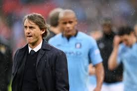 Roberto Mancini ha respinto da Manchester City, Pellegrini suo sostituto