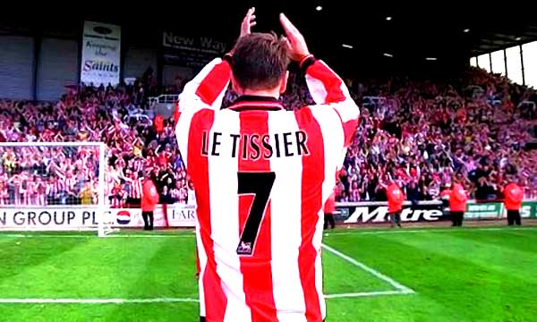 Le Tissier, la leyenda, el mejor jugador en la historia del Southamton.