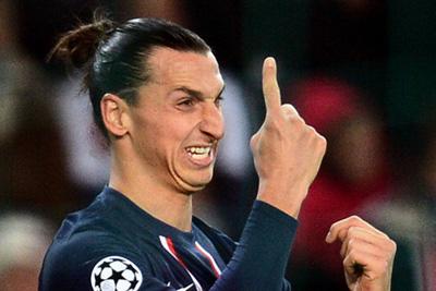 Zlatan Ibrahimovic, máximo goleador de la Ligue 1 2012-13