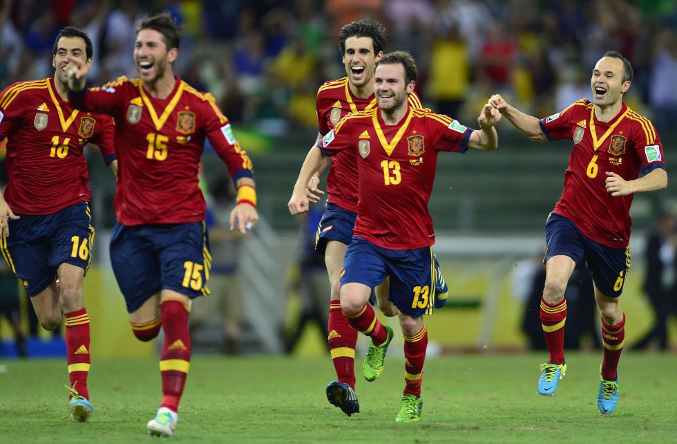 Brasilien und Spanien wird das Finale des Confederations Cup spielen