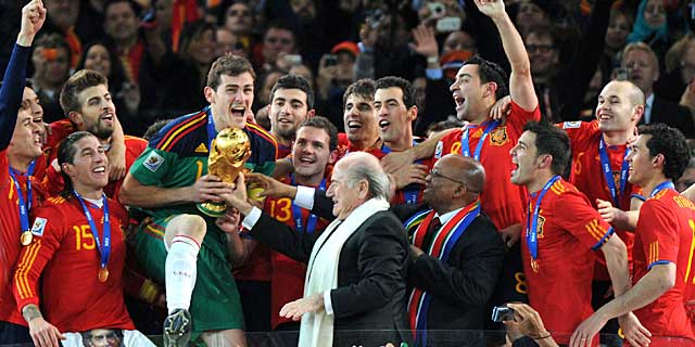 España, la generación de oro del fútbol español