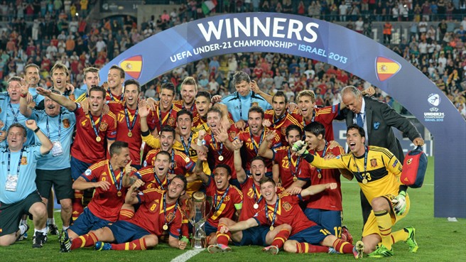La Eurocopa Sub21, el último éxito del fútbol español