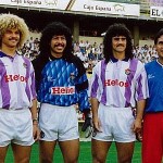Colombian clan of Real Valladolid in 90