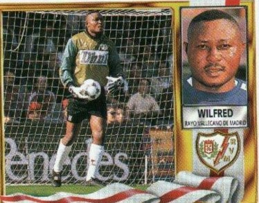 Wilfred, the legendary goalkeeper Rayo Vallecano