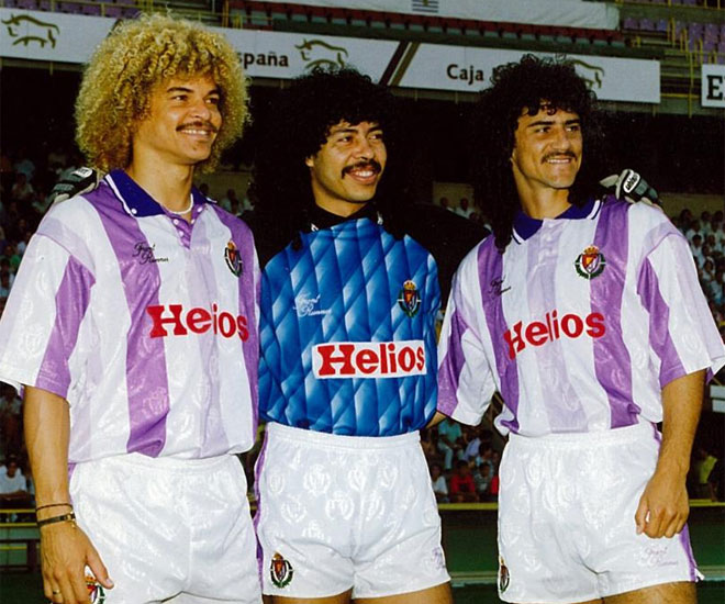El afro, los bigotes y los tintes fueron un clásico de los jugadores colombianos de los 90.