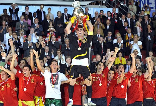 La Eurocopa del 2008 fue el comienzo del éxito para el fútbol español