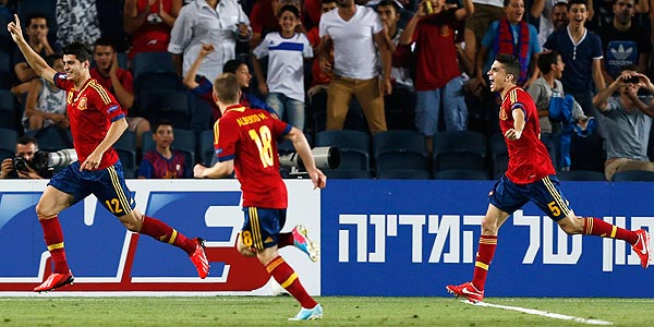 España gana a Alemania con un gol de Morata y se mete en las semifinales del Europeo Sub 21