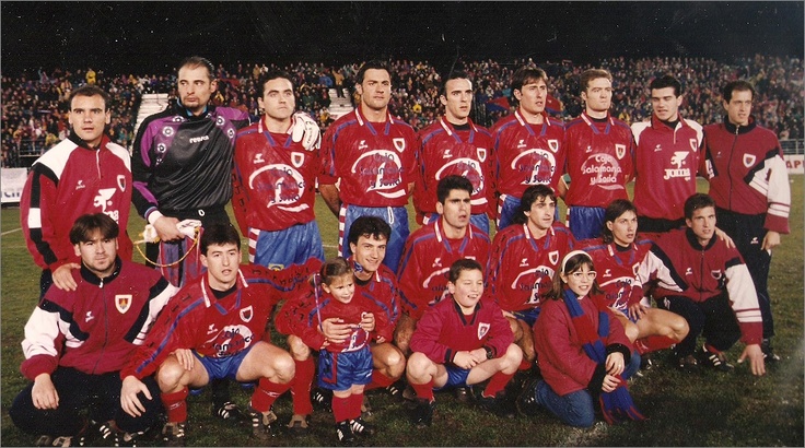 El Numancia de Soria fue la revelación de la Copa del Rey de 1996