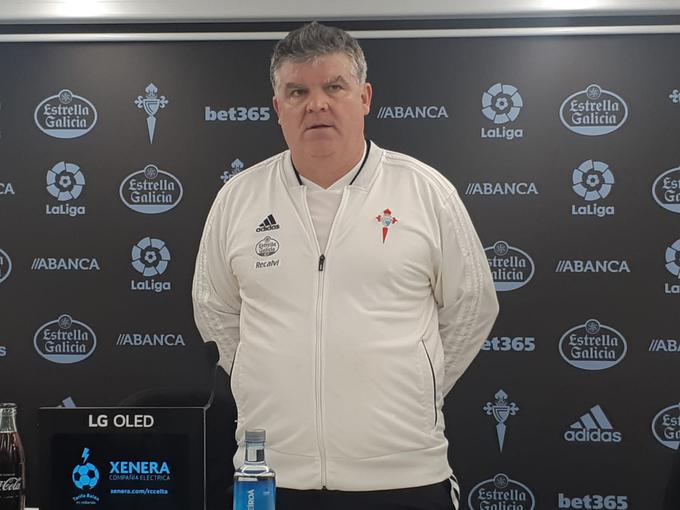 Onésimo entrenador del Celta B