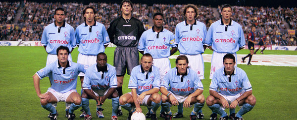 El Celta de Vigo  formó un equipo histórico 