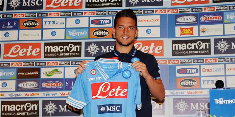 Dries Mertens es el gran fichaje de la temporada 2013-14 en Italia.