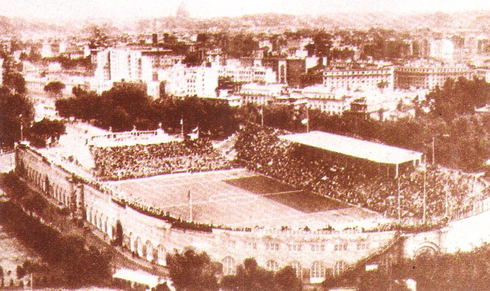 El estadio Nacional del partido nacional seria la sede de la final. Hoy es el Olímpico de Roma