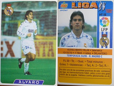 Álvaro jugó en el Real Madrid y con éxito