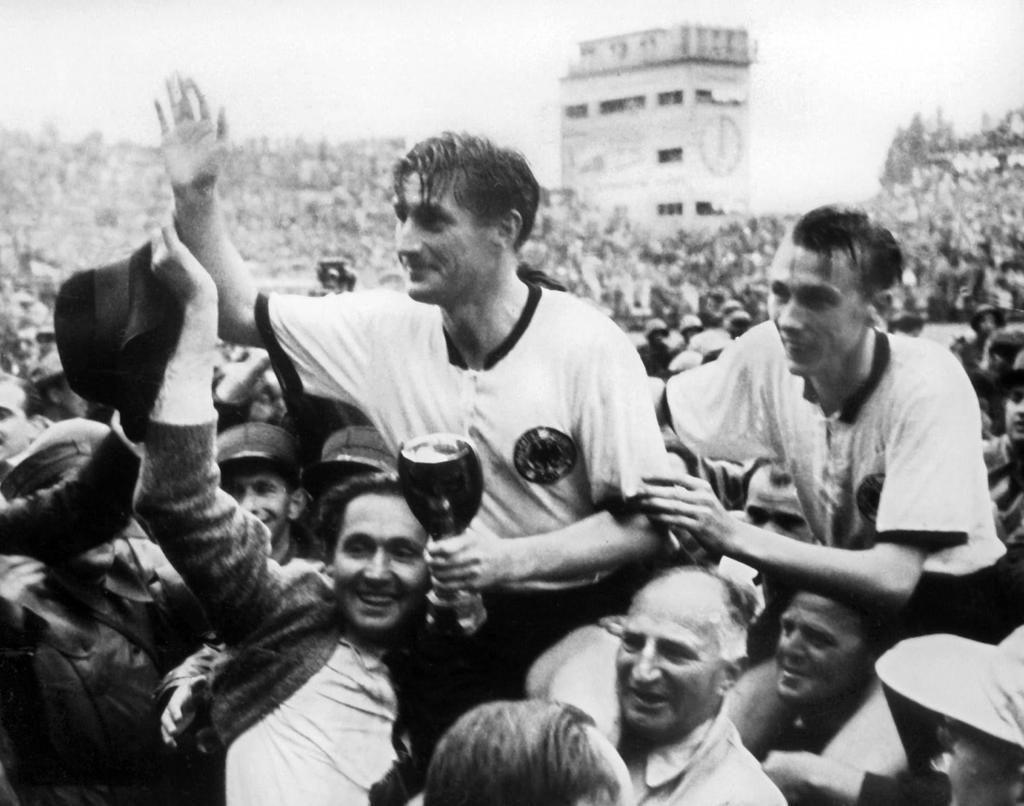 Walter ganó el Mundial de 1954 con Alemania.
